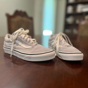 vans ‘grey dawn’ size women 6.5 - good condition